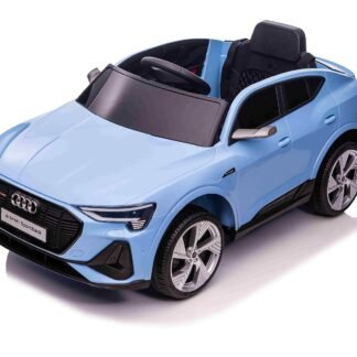 VENTA COCHE NIÑOS 12V AUDI E-TRON Sportback 12V 4 MOTORES,1 A 5 AÑOS, AZUL CIELO - INDA131-QLS-6688blueC
